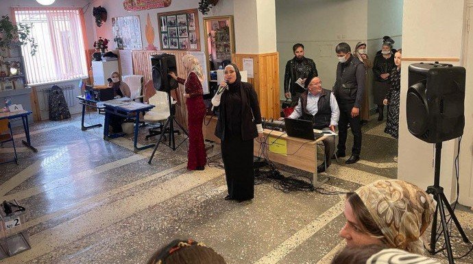 ИНГУШЕТИЯ. На избирательных участках Назрановского района прошли праздничные концерты