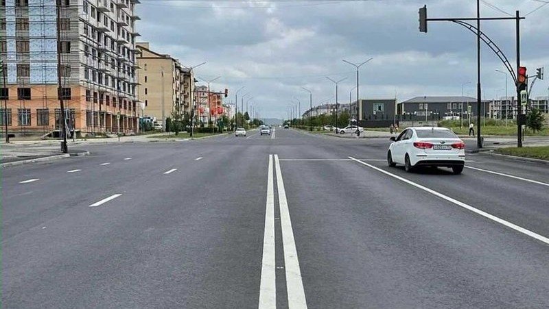ИНГУШЕТИЯ. В текущем году в столице Ингушетии проведена реконструкция дорожного покрытия на улице Кулиева