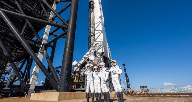 На орбиту выведен первый полностью гражданский экипаж SpaceX