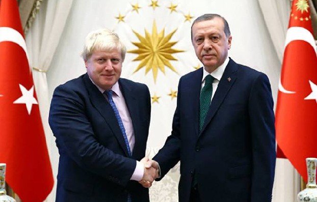 Президент Турции и премьер-министр Великобритании провели приватную беседу