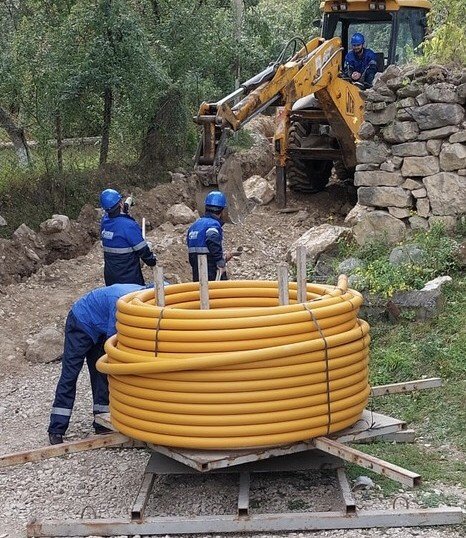 С. ОСЕТИЯ. Газопровод в селении Кобань будет сдан раньше намеченного срока