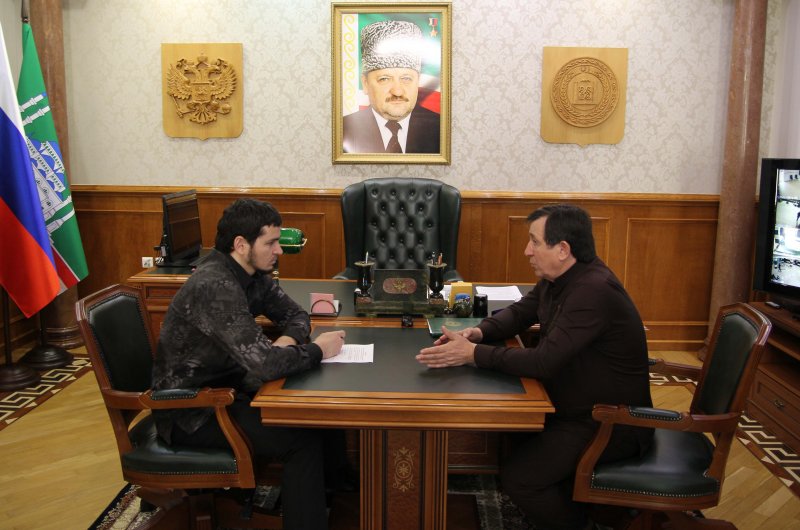 ЧЕЧНЯ. Хас-Магомед Кадыров и Рамзан Дигаев обсудили вопросы переписи населения