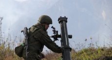 ЧЕЧНЯ.  На полигоне в Чечне прошли занятия по контрбатарейной борьбе артиллерии