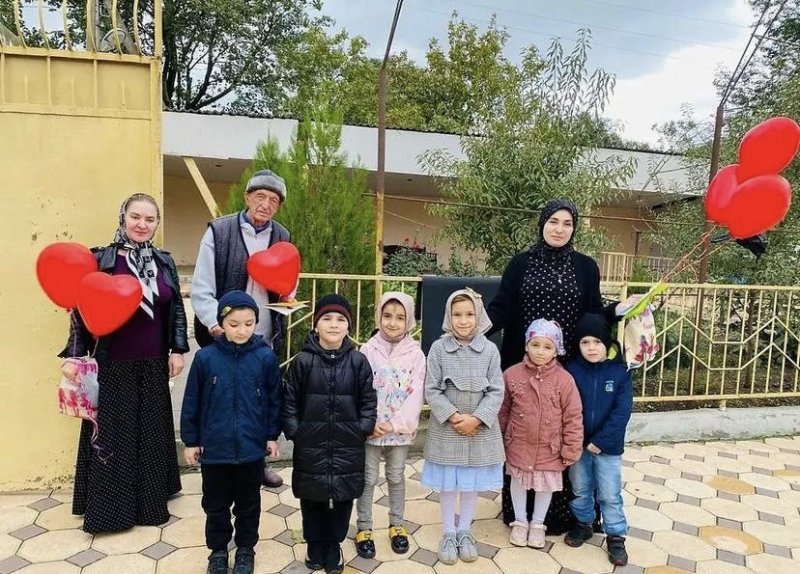 ДАГЕСТАН. В детском садике Новолакского района отметили Международный день пожилых людей