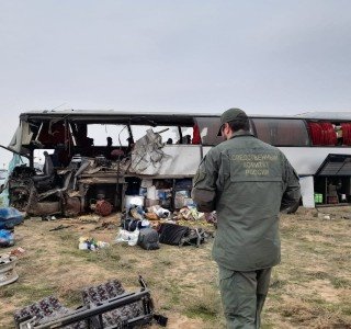 КАЛМЫКИЯ. В Республике Калмыкия продолжается расследование уголовного дела по факту дорожно-транспортного происшествия с пассажирским автобусом, повлекшего гибель людей