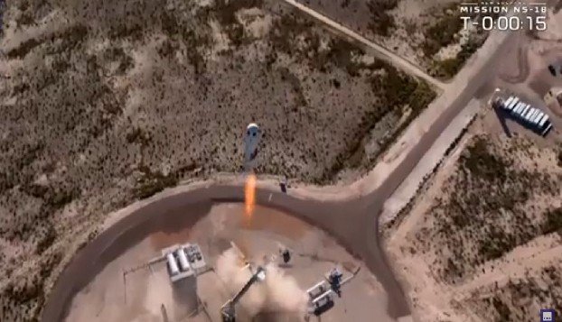 Корабль New Shepard компании Blue Origin совершил второй пилотируемый полет