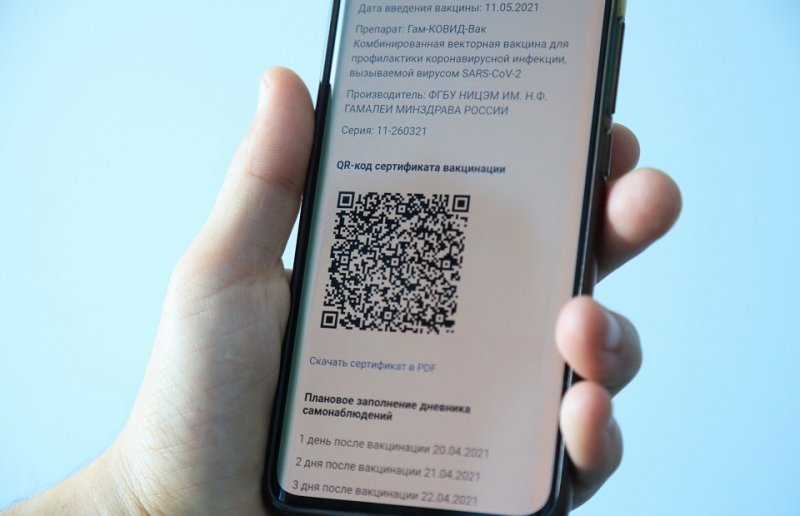 КРЫМ. В Симферополе начались проверки QR-кодов у посетителей заведений