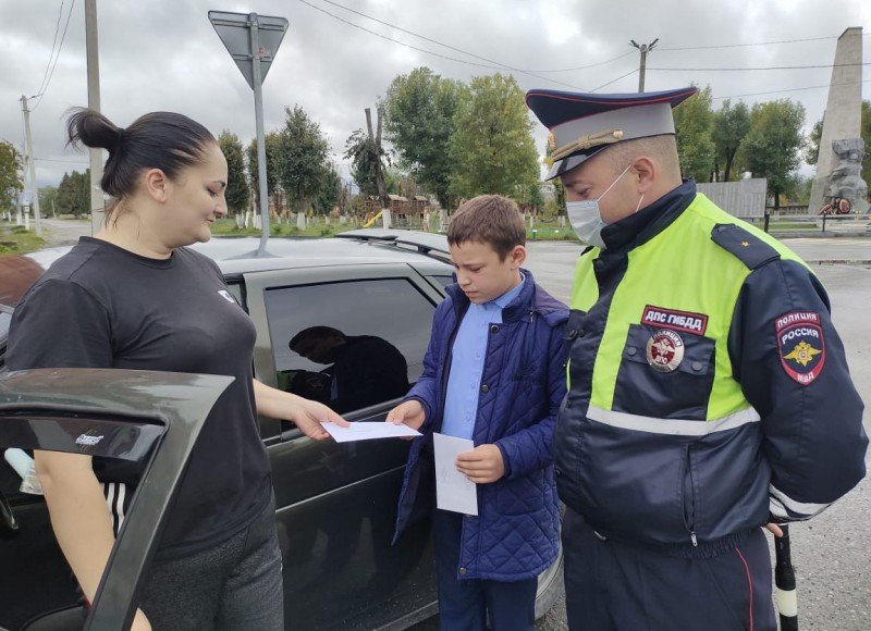 С. ОСЕТИЯ. Госавтоинспекция Северной Осетии провела профилактическую акцию «Письмо водителю»