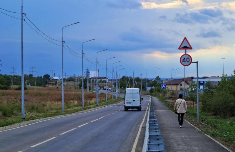 СТАВРОПОЛЬЕ. В Невинномысске сдали в эксплуатации участок дороги на объездной Калинина-Апанасенко