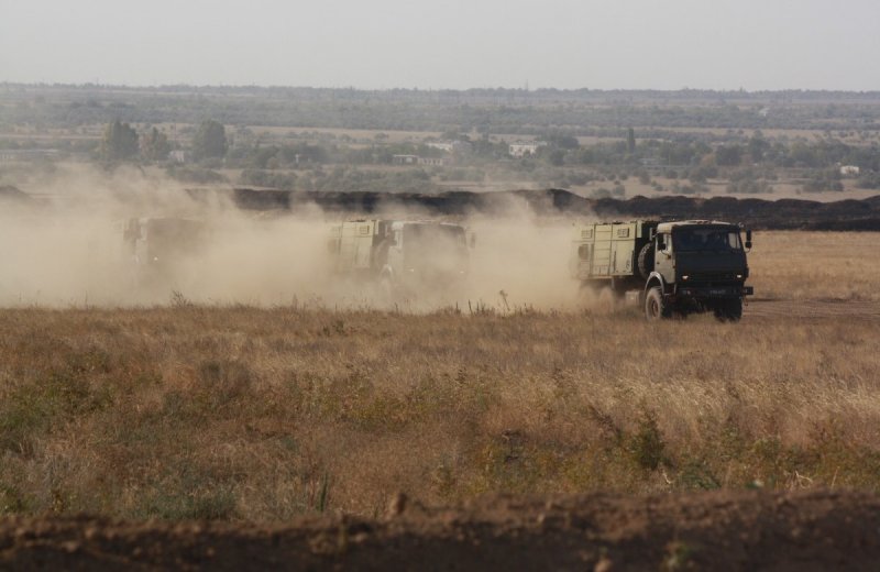 СТАВРОПОЛЬЕ. Военная техника вернется с учений на Ставрополье до 30 октября