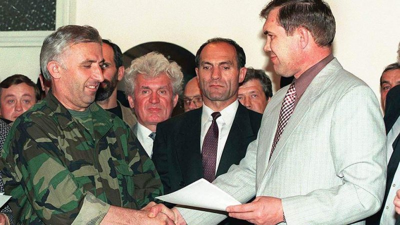 ЧЕЧНЯ.  Хасавюртовские соглашения. Совместное заявление от 31 августа 1996 года