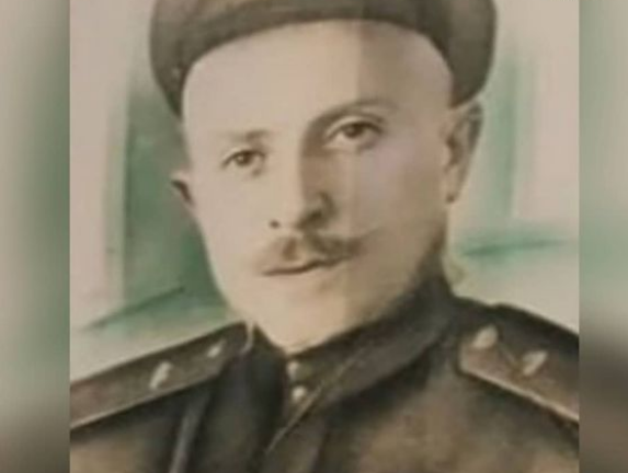 ЧЕЧНЯ.  Участник Великой Отечественной войны, гвардии старший лейтенант Ета Энгиноев