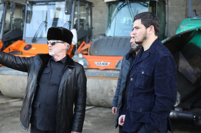 ЧЕЧНЯ. Хас-Магомед Кадыров посетил МУП «СУДМС»
