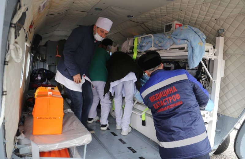 ЧЕЧНЯ. Лечение детей пострадавших в ЧР  при взрыве газа продлится до двух месяцев