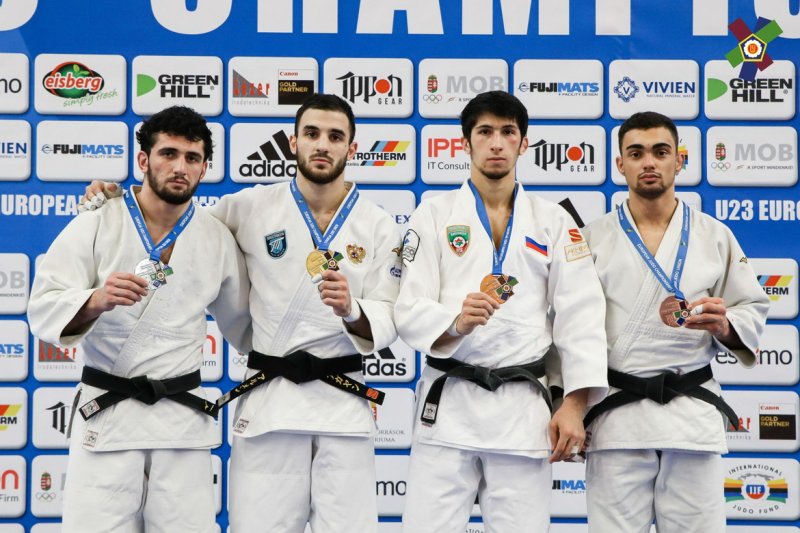 ЧЕЧНЯ. Серебро Лорсанова и бронза Ахмарова на первенство Европы по дзюдо среди молодежи