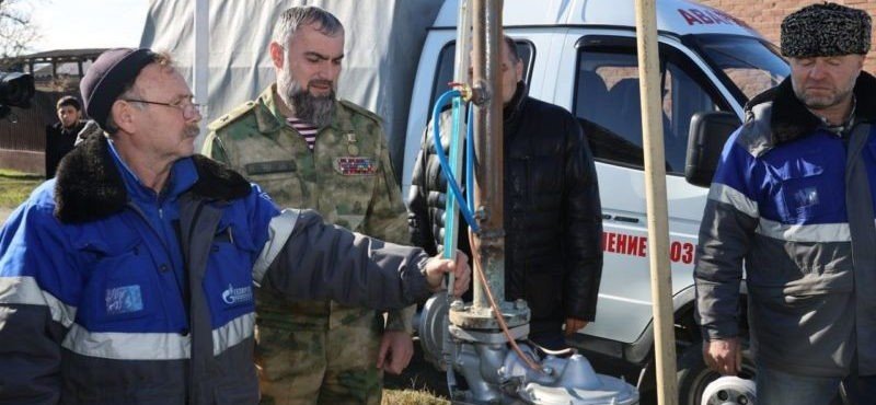 ЧЕЧНЯ. В 8 секторе республики проходит работа по проверке обеспеченности населения газом и электроэнергией