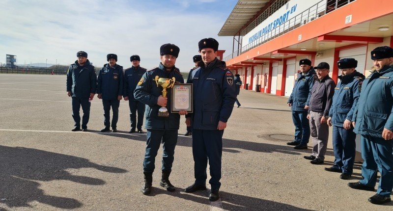 ЧЕЧНЯ. В ЧР прошли соревнования на звание лучшего водителя пожарного автомобиля