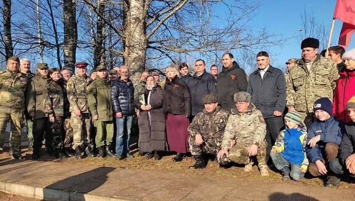 ЧЕЧНЯ. В Новгородской области предали земле останки солдата Красной Армии - уроженца ЧР