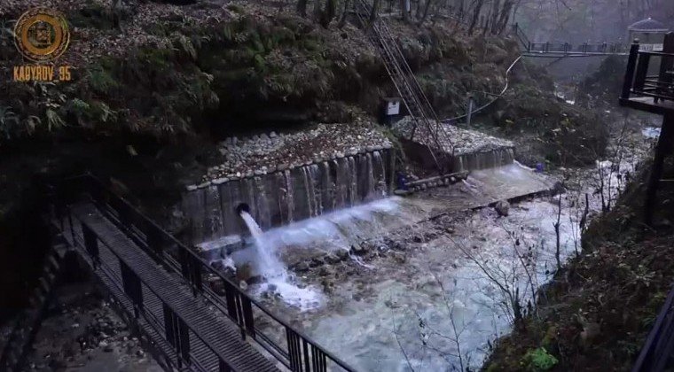 ЧЕЧНЯ. В Ножай-Юртовском районе завершено строительство крупной водопроводной сети