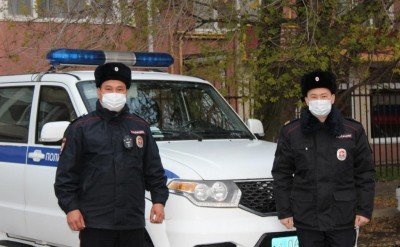 КАЛМЫКИЯ. Полицейские патрульно-постовой службы Калмыкии задержали преступника по «горячим следам»