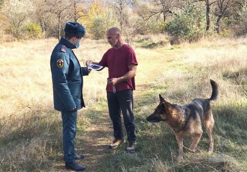 КРЫМ. В лесных массивах полуострова продолжаются надзорно-профилактические мероприятия