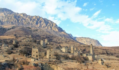 ИНГУШЕТИЯ.  Сердце горной Ингушетии башенный город Эгикхал