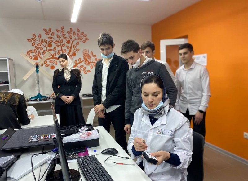 ЧЕЧНЯ. ЧГПУ организовал посещение школьниками региона Педагогического технопарка «Кванториум»
