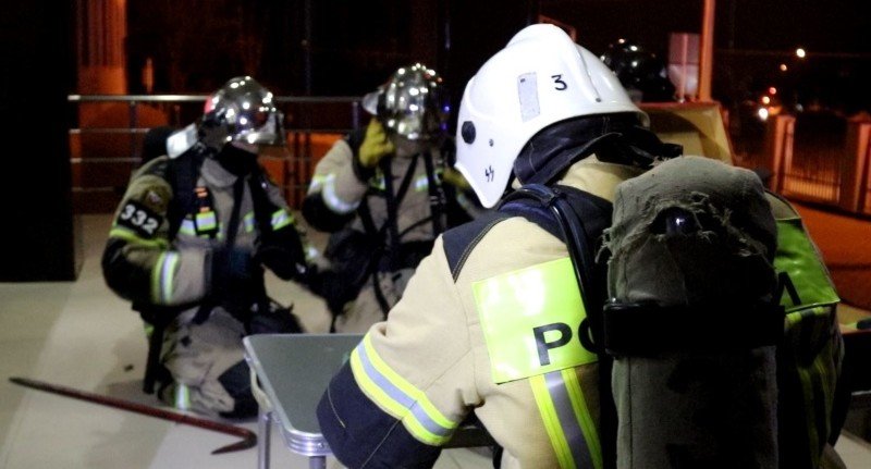 ЧЕЧНЯ. Грозненские пожарные провели в детском саду ночную тренировку (видео)