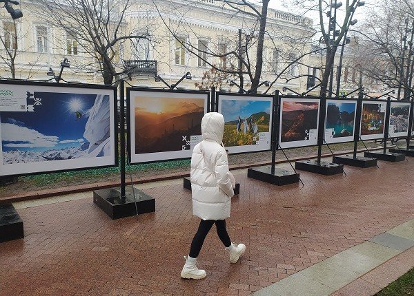 ЧЕЧНЯ.  На фотовыставке в Москве представлена  Мечеть «Гордость мусульман»