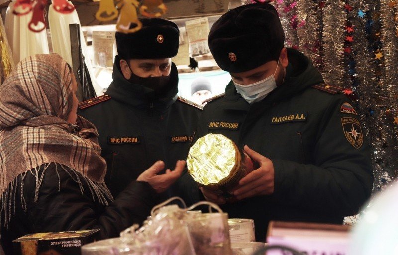 ЧЕЧНЯ. В Чеченской Республике обследуются точки продаж пиротехнических издений (видео)