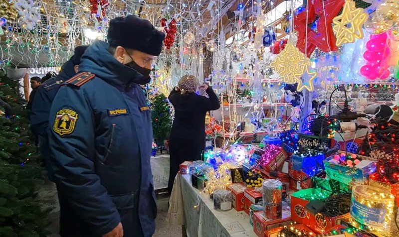 ЧЕЧНЯ. В Чеченской Республике проверяются точки продаж пиротехнических изделий