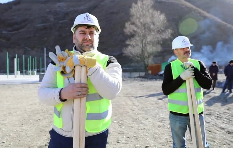 ЧЕЧНЯ. В Итум-Кали начато строительство спортивно-тренировочного комплекса «Ахмат»