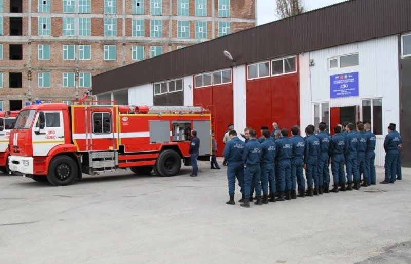 ЧЕЧНЯ. В России совершенствуется добровольная пожарная охрана