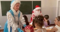 ЧЕЧНЯ.  В школах Грозного прошли новогодние мероприятия