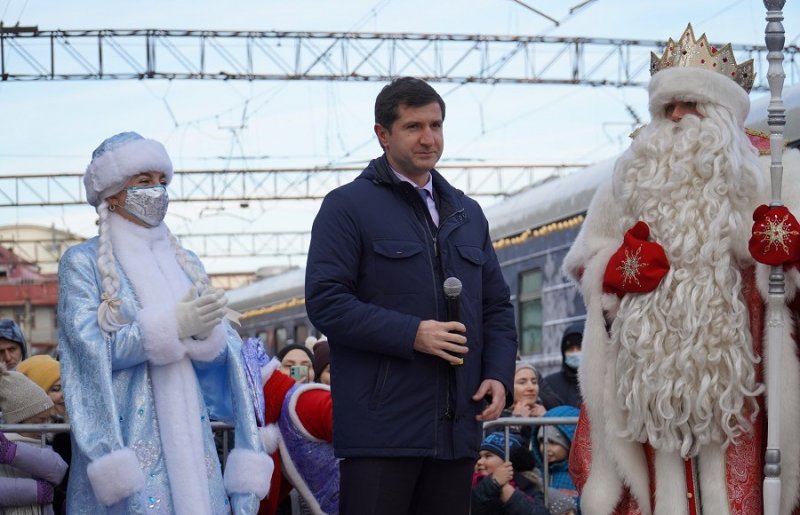 ДАГЕСТАН. «Поезд Деда Мороза» прибыл в Махачкалу