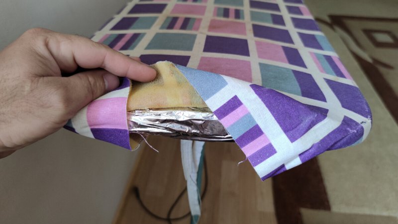 Как доработать гладильную доску, чтобы вещи проглаживались с двух сторон одновременно?