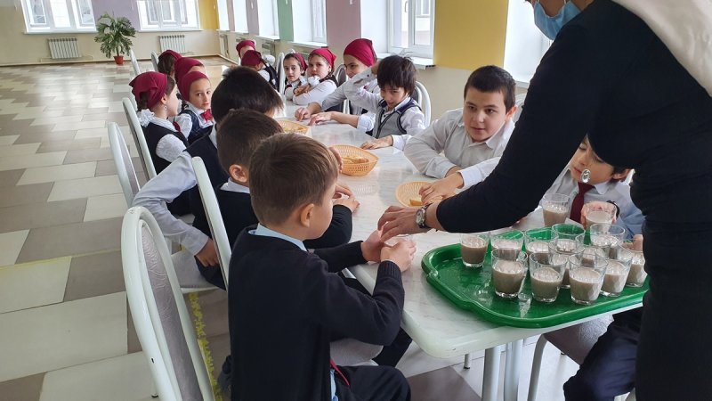 ЧЕЧНЯ. Учащиеся Чеченской Республики довольны качеством школьных обедов