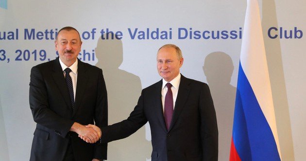 АЗЕРБАЙДЖАН. Путин и Алиев провели телефонный разговор