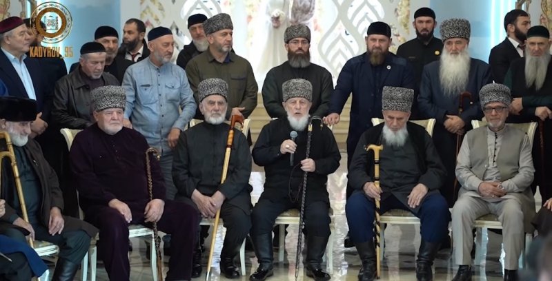 ЧЕЧНЯ. Рамзан Кадыров посетил свадьбу потомка Кунта-Хаджи Кишиева