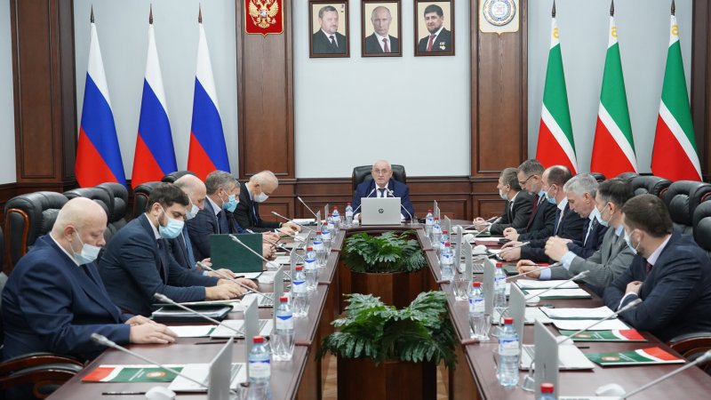 ЧЕЧНЯ.  Состоялось 9-е заседание Совета Парламента Чеченской Республики
