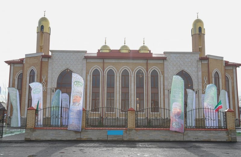 ДАГЕСТАН. В с. Осман - Юрт Республики Дагестан РОФ им. А-Х. Кадырова построил мечеть