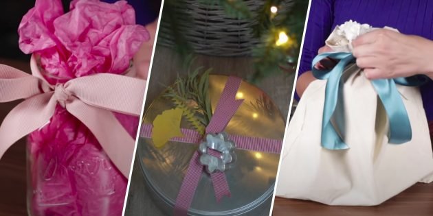 15 способов красочно упаковать подарок своими руками
