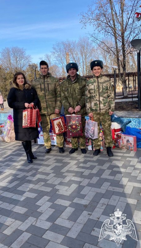 КЧР. В Карачаево-Черкесии росгвардейцы исполнили новогодние желания детей