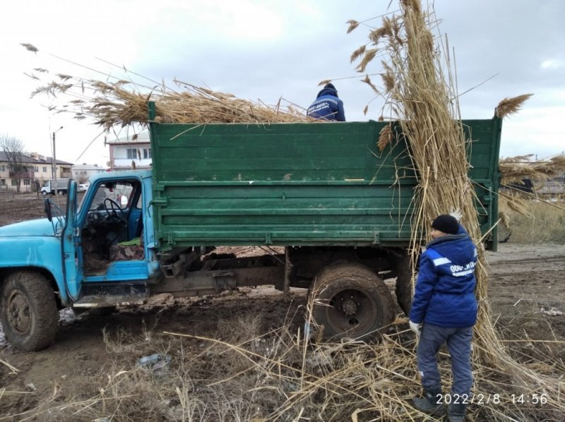 АСТРАХАНЬ. В Астраханской области расчистили ерик Дунайка