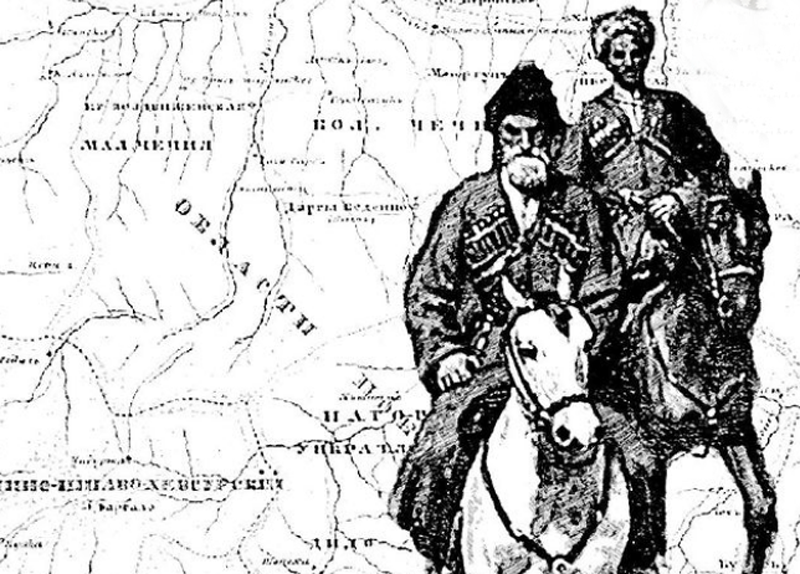 ЧЕЧНЯ. Один из руководителей авосстания в Чечне в 1877 г. Сулейман Центароевский