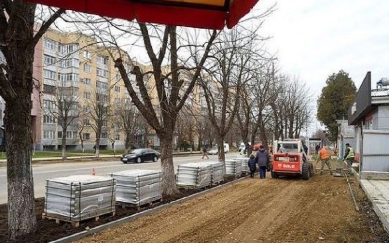 АДЫГЕЯ. В Майкопе стартовал ремонт улицы Пролетарской