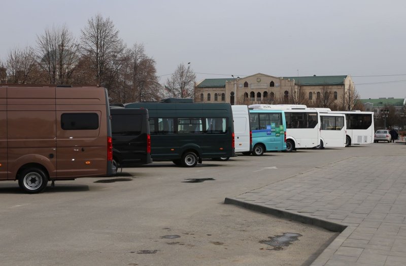 ЧЕЧНЯ. Грозный получил 20 новых машин для городских и коммунальных нужд