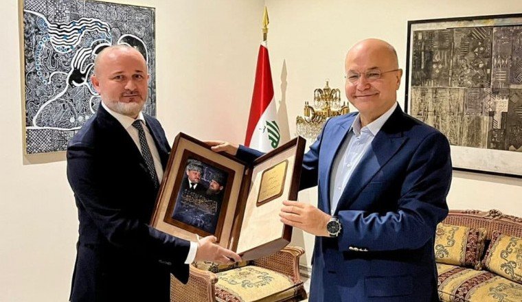 ЧЕЧНЯ. Президент Ирака Бархам Салех встретился с Турко Даудовым