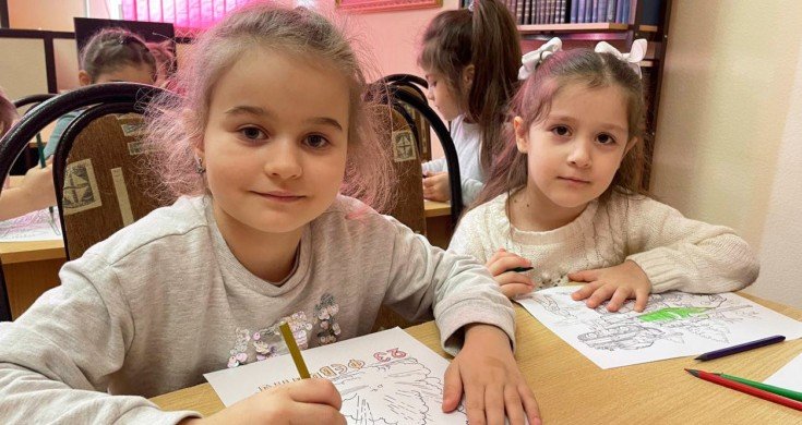 ЧЕЧНЯ. Воспитанники детского сада Росгвардии в Урус-Мартане приняли участие в акции «Неделя Мужества»