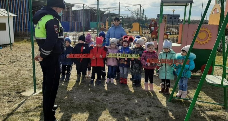КБР. Воспитанники отдаленных сел Кабардино-Балкарии стали участниками акции «Научи ребенка ПДД»